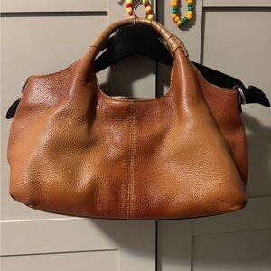 EUC Iswee genuine leather handbag